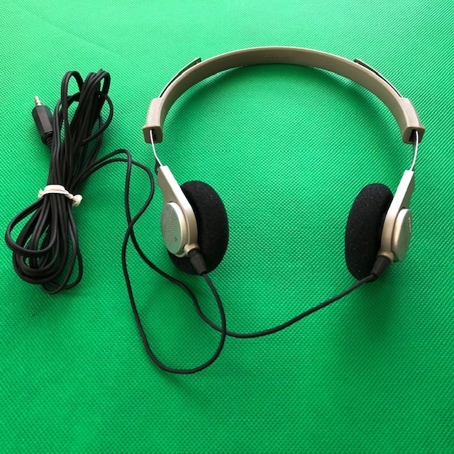 整備済動作品 SONY ダイナミックヘッドホン MDR-3L2 TPS-L2用