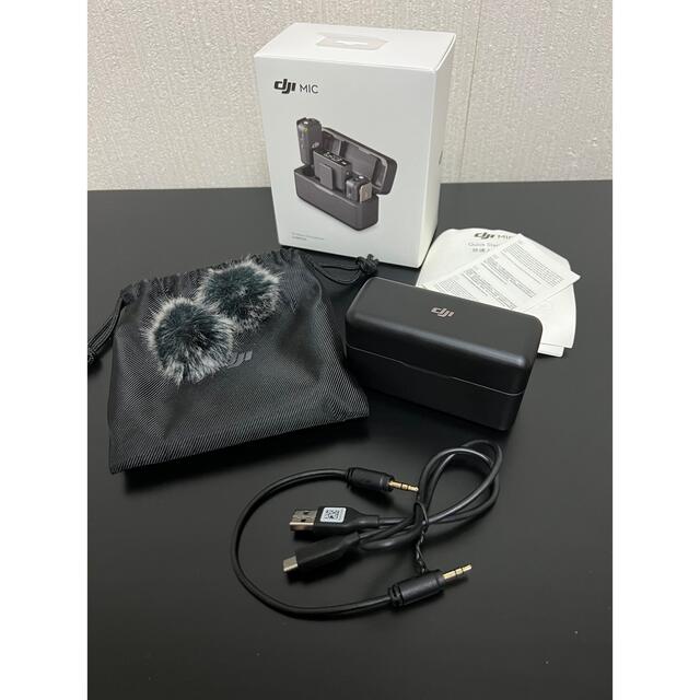 ライトブラウン/ブラック 値下新品 DJI Mic(トランスミッター×2 +