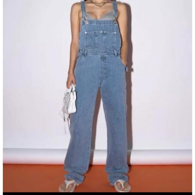 40cmACLENT アクレント Vintage loose denim overall