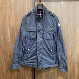 モンクレール(MONCLER)の数回　定価12万　 モンクレール　ウインドブレーカー　ネイビー　国内正規品　(ナイロンジャケット)