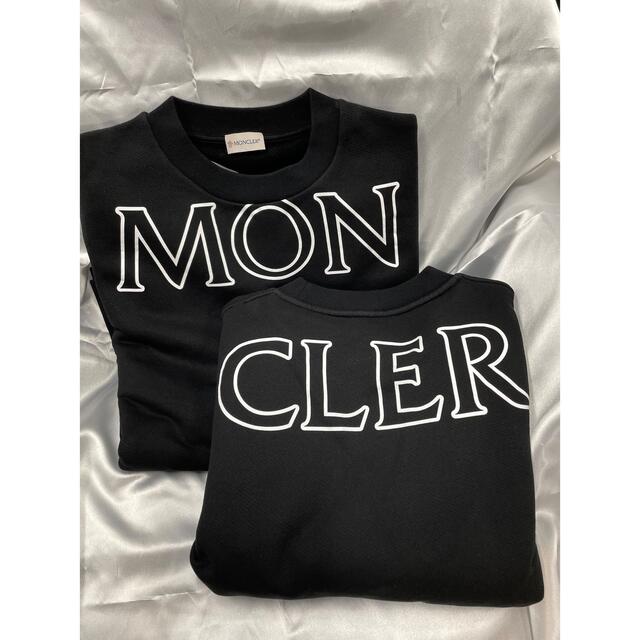 モンクレール MAGLIA GIROCOLLO ビッグロゴ スウェット 8G000 14 809KR メンズ ネイビー（濃紺） MONCLER  【アパレル・小物】