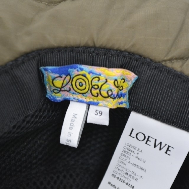 LOEWE(ロエベ)の【未使用品】LOEWE/ロエベ【状態良好】 ハット カーキ タグ付き メンズの帽子(ハット)の商品写真