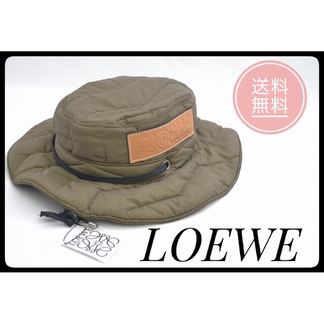 LOEWE(ロエベ)の【未使用品】LOEWE/ロエベ【状態良好】 ハット カーキ タグ付き メンズの帽子(ハット)の商品写真