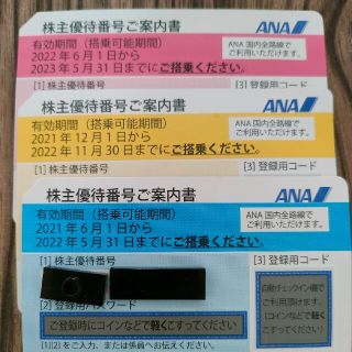 エーエヌエー(ゼンニッポンクウユ)(ANA(全日本空輸))のANA 株主優待券(ショッピング)