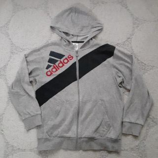 アディダス(adidas)のadidas　アディダス　フード付きパーカー　サイズ１４０(ジャケット/上着)