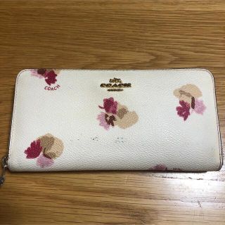 コーチ(COACH)の本日限定値下げ　coach 長財布　花柄(財布)