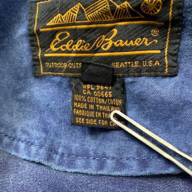 Eddie Bauer - エディーバウアー 黒タグ 80s デニムジャケット コート