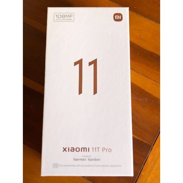 新品未開封 SIMフリー Xiaomi 11t pro 128GB スマホ/家電/カメラのスマートフォン/携帯電話(スマートフォン本体)の商品写真