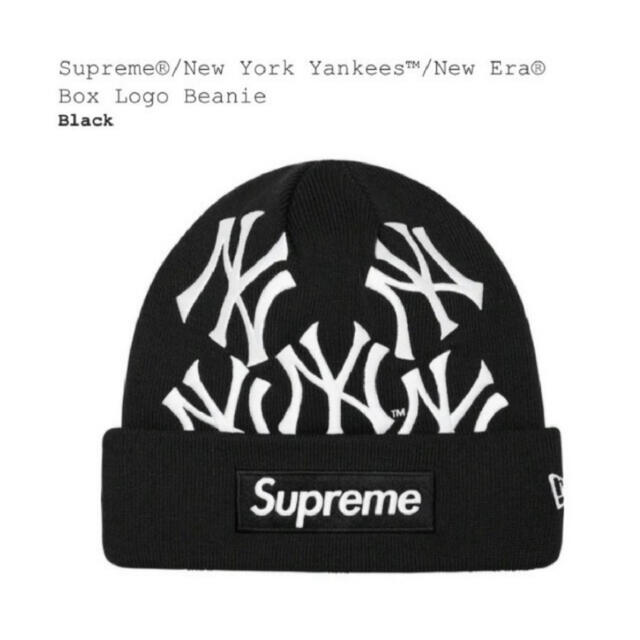 Supreme Newyork Yankees Box Logo Beanieメンズ