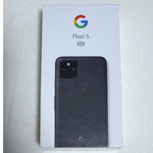 Google Pixel5 Just Black 128GB　ケース付き