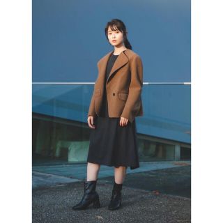 ユニクロ(UNIQLO)のUNIQLO +J ダブルフェイスノーカラージャケット(ノーカラージャケット)