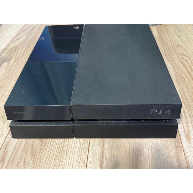 PlayStation4(プレイステーション4)の中古美品 PS4 ジェット・ブラック 500GB CUH-1100A エンタメ/ホビーのゲームソフト/ゲーム機本体(家庭用ゲーム機本体)の商品写真