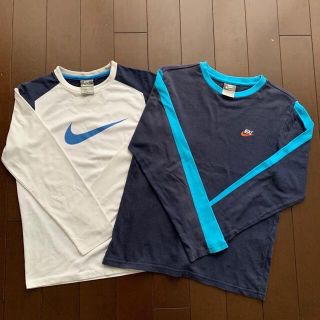 ナイキ(NIKE)のNIKE 長袖Tシャツ　ナイキ　ロングTシャツ　140　Sサイズ(Tシャツ/カットソー)