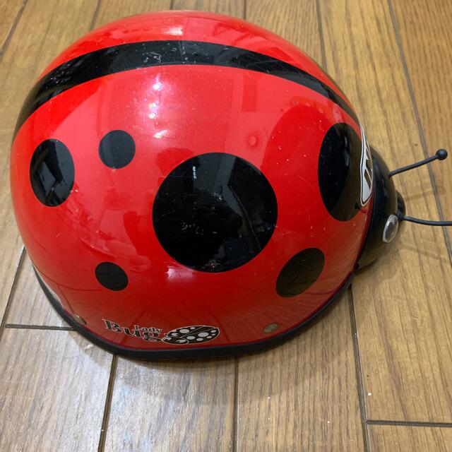 INDEX(インデックス)のINDEXヘルメット　てんとう虫　lady bug キッズ/ベビー/マタニティの外出/移動用品(その他)の商品写真