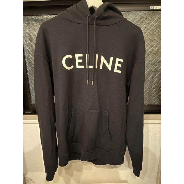 日本全国 送料無料 CELINE セリーヌ パーカー ブラック Mサイズ