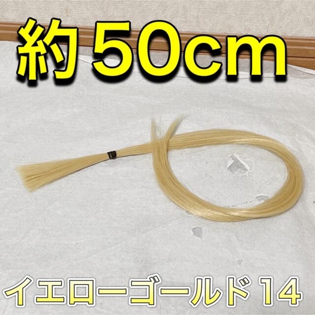 コスプレウィッグ 毛束 エクステ 50cm レディースのウィッグ/エクステ(その他)の商品写真