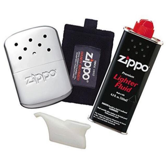 ZIPPO(ジッポー)のcocoa様専用 ZIPPO ハンディーウォーマー オイルセット ZHW-15 スポーツ/アウトドアのアウトドア(その他)の商品写真