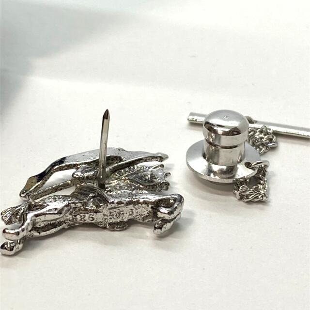 BURBERRY - レア バーバリー ピンバッジの通販 by ルーハ's shop BURBERRY - レア バーバリー ピンバッジの通販 by ルーハ's shop