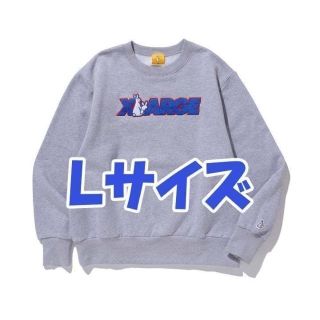 【限定】FR2 XLARGE コラボ スウェット 文字ロゴ 裏起毛 大きいサイズ