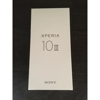 エクスペリア(Xperia)の新品未使用　Xperia 10 III ピンク　おまけ付き(スマートフォン本体)