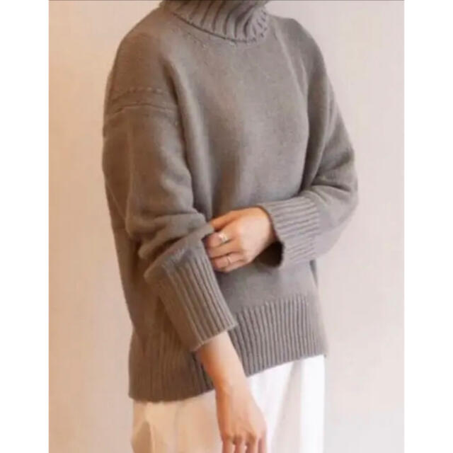 満点の GALERIE VIE ギャルリーヴィー ファインウール タートルネック