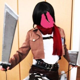 進撃の巨人 ミカサ コスプレ 衣装一式(衣装一式)