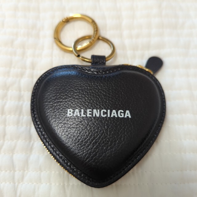 Balenciaga(バレンシアガ)のBALENCIAGA ハート ミラー キーリング レディースのファッション小物(キーホルダー)の商品写真