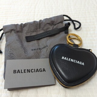 バレンシアガ(Balenciaga)のBALENCIAGA ハート ミラー キーリング(キーホルダー)