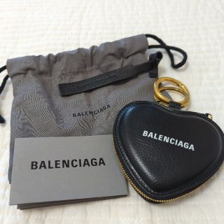 BALENCIAGA ハート ミラー キーリング