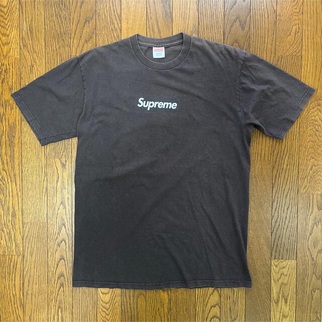 Supreme - 初期 2003年 OLD SUPREME BOX LOGO Tシャツ ブラウン Supreme - 初期 2003年 OLD SUPREME BOX LOGO Tシャツ ブラウン