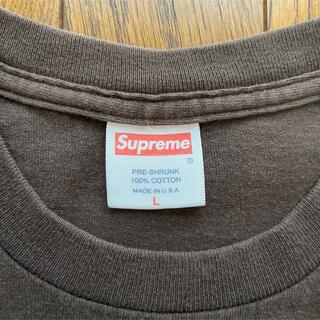 初期 2003年 OLD SUPREME BOX LOGO Tシャツ ブラウン