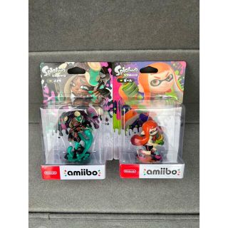 ニンテンドウ(任天堂)のスプラトゥーン amiibo 2種セット　ガール&イイダ(アニメ/ゲーム)