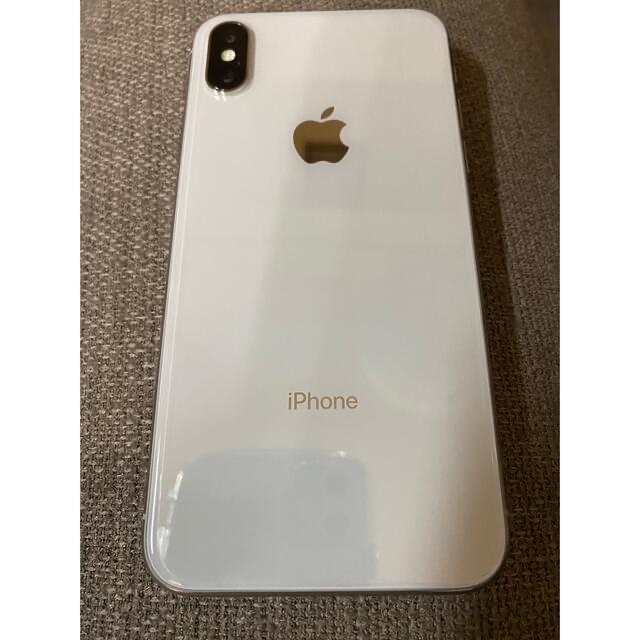 iPhoneX 256GB  シルバー　SIMフリー