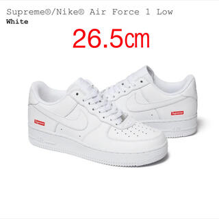 シュプリーム(Supreme)のSupreme Nike Air Force 1 Low White 26.5㎝(スニーカー)