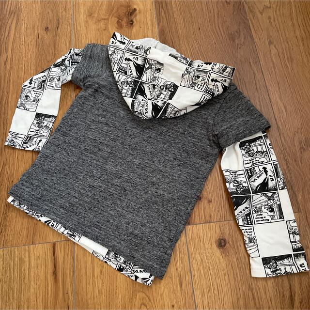 WASK(ワスク)のwask ロンt  tシャツ　二枚セット　100 アメコミ柄 キッズ/ベビー/マタニティのキッズ服男の子用(90cm~)(Tシャツ/カットソー)の商品写真