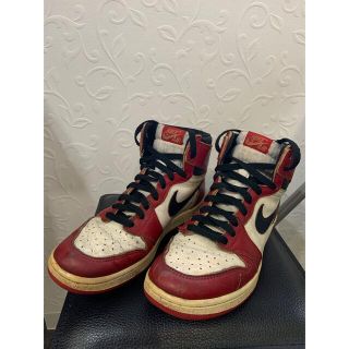 ナイキ(NIKE)の85年製 NIKEエアジョーダン1 オリジナルair jordan 1オリジナル(スニーカー)