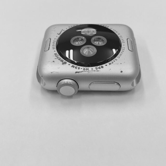 Apple Watch(アップルウォッチ)のApple Watch series2 ナイキ アップルウォッチ 38mm 黒 スマホ/家電/カメラのスマホ/家電/カメラ その他(その他)の商品写真