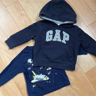 ベビーギャップ(babyGAP)のGAP 80 パーカー　長袖(トレーナー)