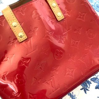 ヴィトン(LOUIS VUITTON) ヴェルニ バッグ(レッド/赤色系)の通販 200
