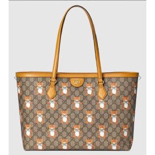 Gucci - GUCCI☆KAI コラボ・限定☆トートバッグ 熊 クマ カバン ベア