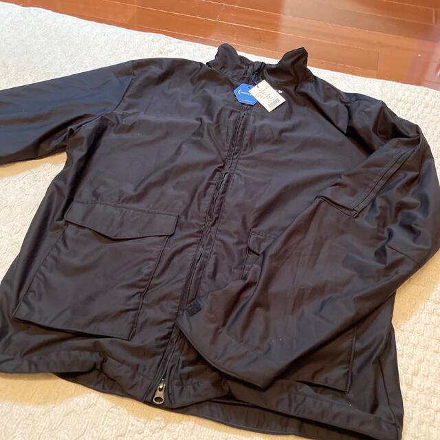 新品 未使用 タグ付き mellow people ジャンバー L 黒 大好き 4200円