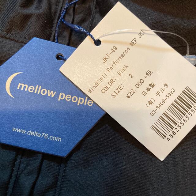 新品　未使用　タグ付き　mellow people ジャンバー　L 黒