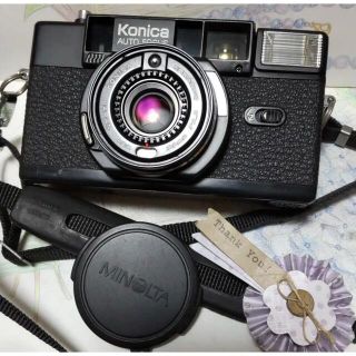 コニカミノルタ(KONICA MINOLTA)の完動品　極美品　konica c35 af2(フィルムカメラ)