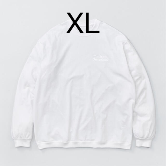 ENNOY L/S TEE  WHITE  サイズ XL