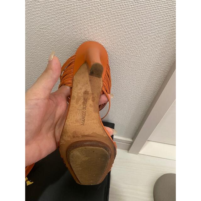 マノロブラニク オレンジ 22.5㎝