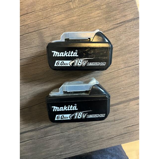 物品 makitaマキタバッテリー18v6.0Ah2個セット elipd.org