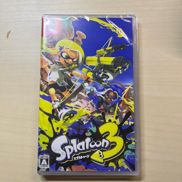 スプラトゥーン3  Switch ソフト　新品　未使用　Splatoon