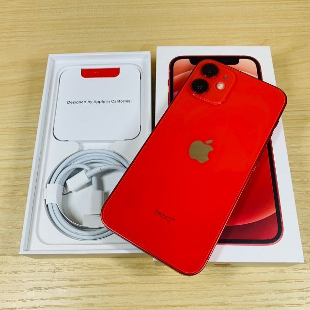 超爆安 Apple SIMフリー 64GB mini iPhone12 バッテリー100％ 美品