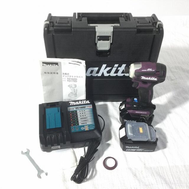 Makita(マキタ)のマキタ/makitaインパクトドライバーTD172DGXAP 自動車/バイクのバイク(工具)の商品写真