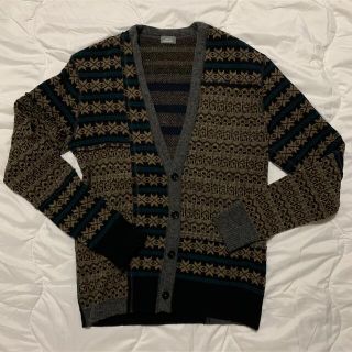 カラー(kolor)のKolor 14aw? crazy pattern wool cardigan(カーディガン)